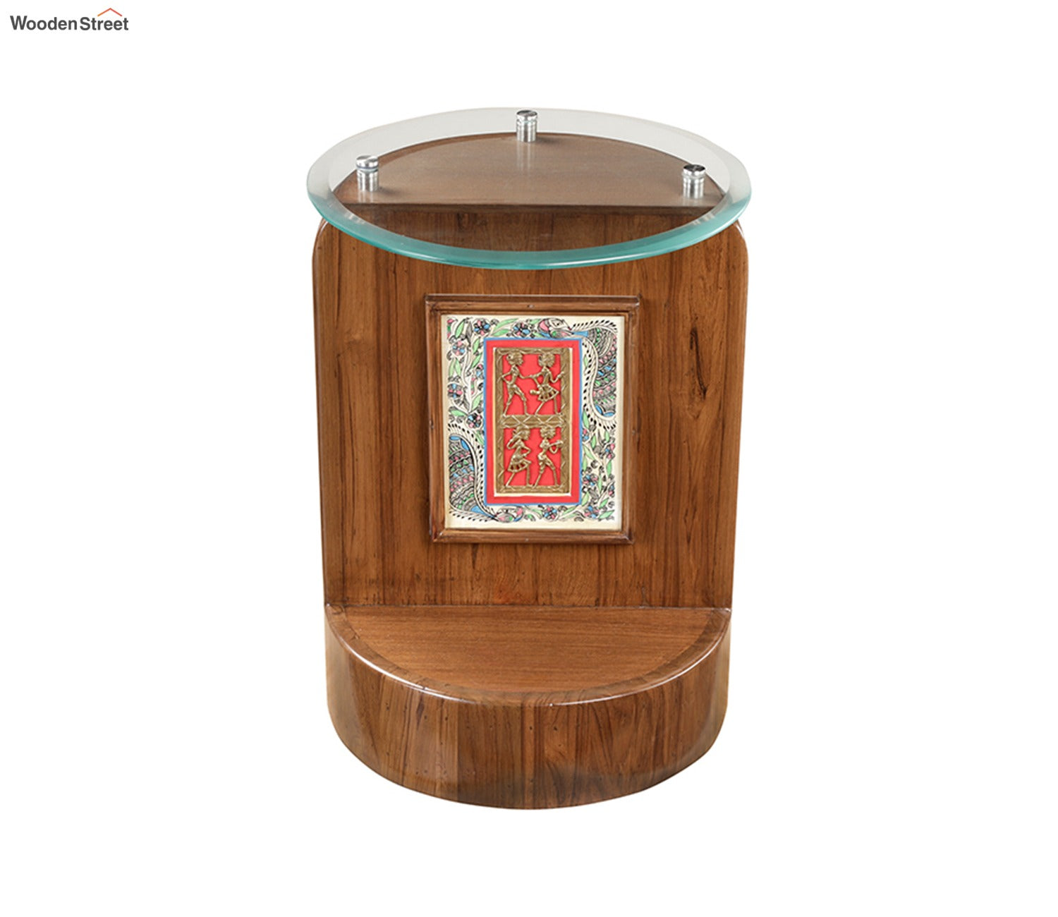Lama Side End Table in Round Shape