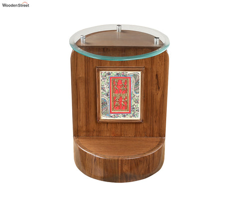 Lama Side End Table in Round Shape