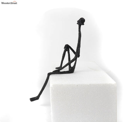 Spectacular Iron Human Figurine