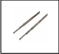 Trueliving_TELESCOPIC Silver SLIDE SS PREMIUM (ZINC) *10''