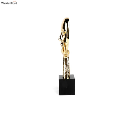 Graceful Mask Table Decor (Gold, L)