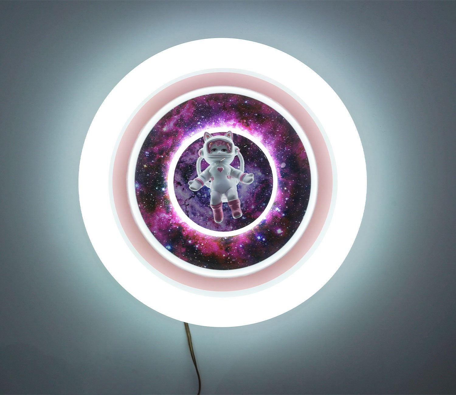 Crystal Starlight Pink Ceiling Light