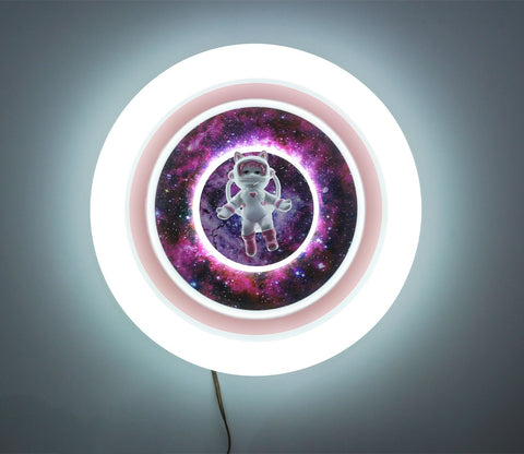 Crystal Starlight Pink Ceiling Light