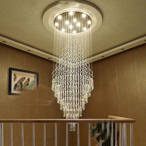 Trueliving White Jhumar Hanging Light Length 24, Width 24, Height 48 In Inches
