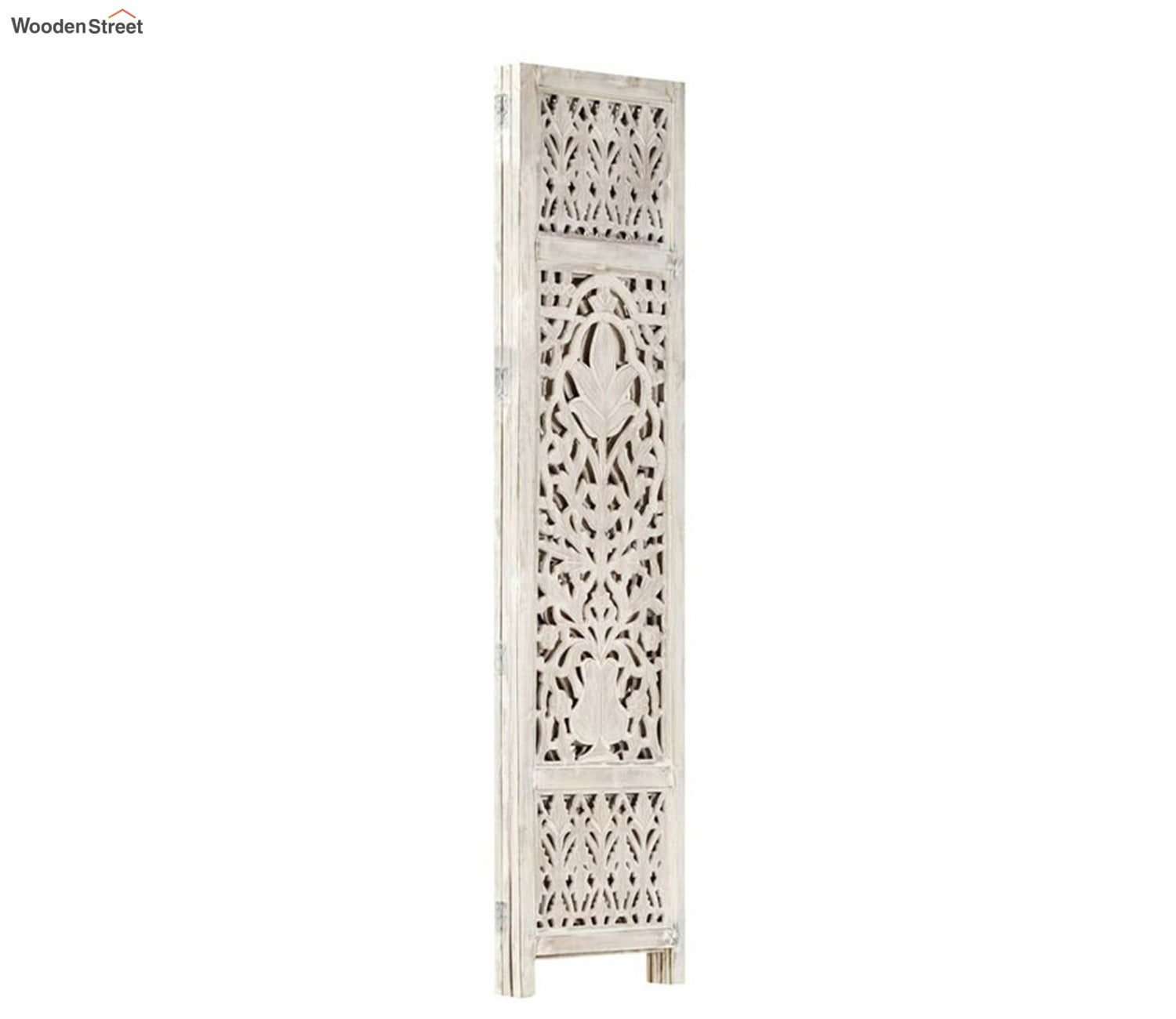 Ashly 2 Panel Carved Wooden Partition