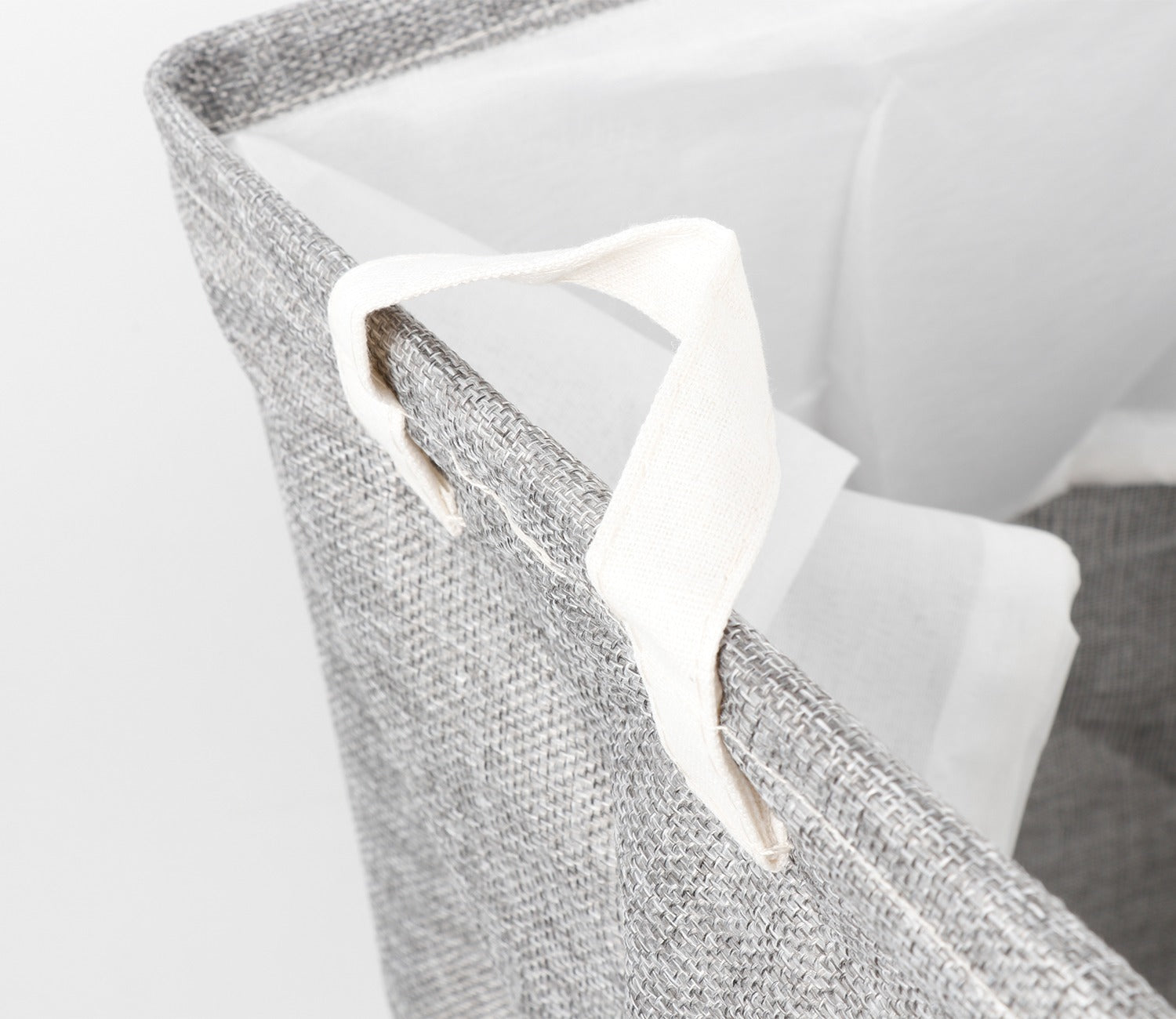 Washify Foldable Canvas Laundry Basket