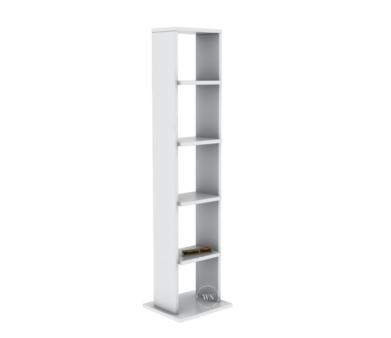 Canny Book Shelf (Frosty White Finish)