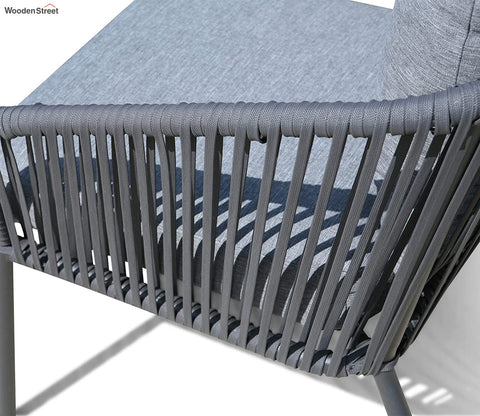 Stylish Grey Rope Outdoor Furniture Set