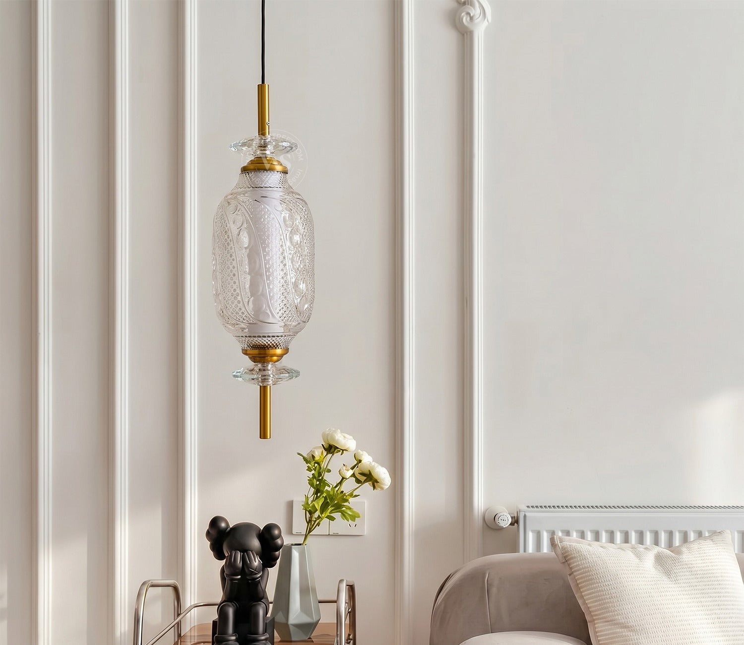 Glacier Hanging Lights (Amber)