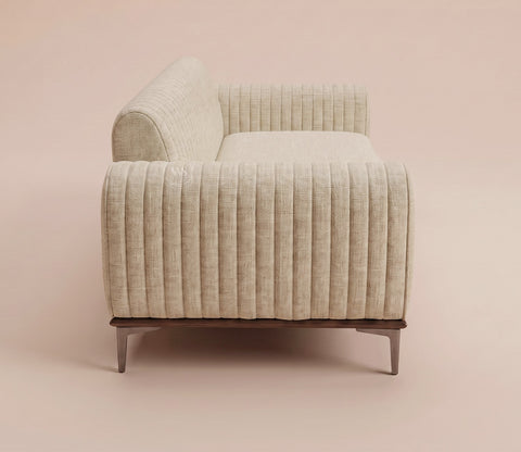 Lorenz 2 Seater Sofa (Cotton, Jade Ivory)