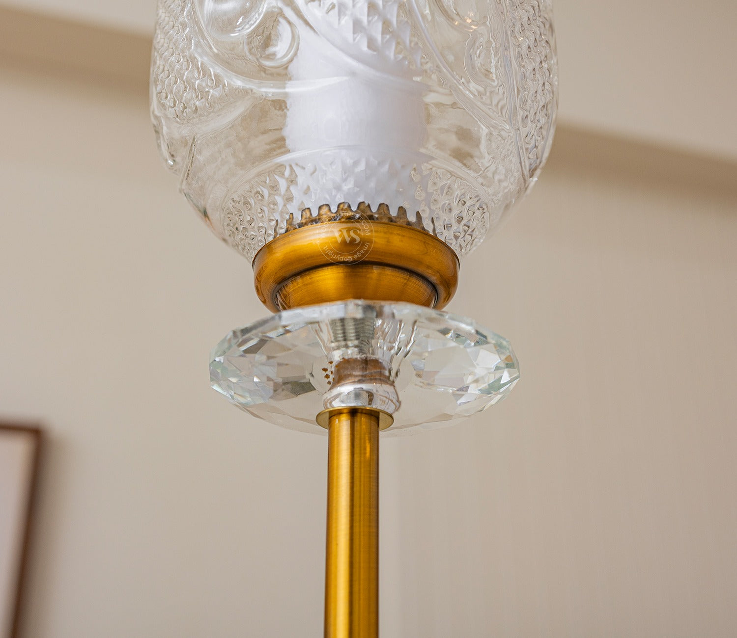 Glacier Hanging Lights (Amber)
