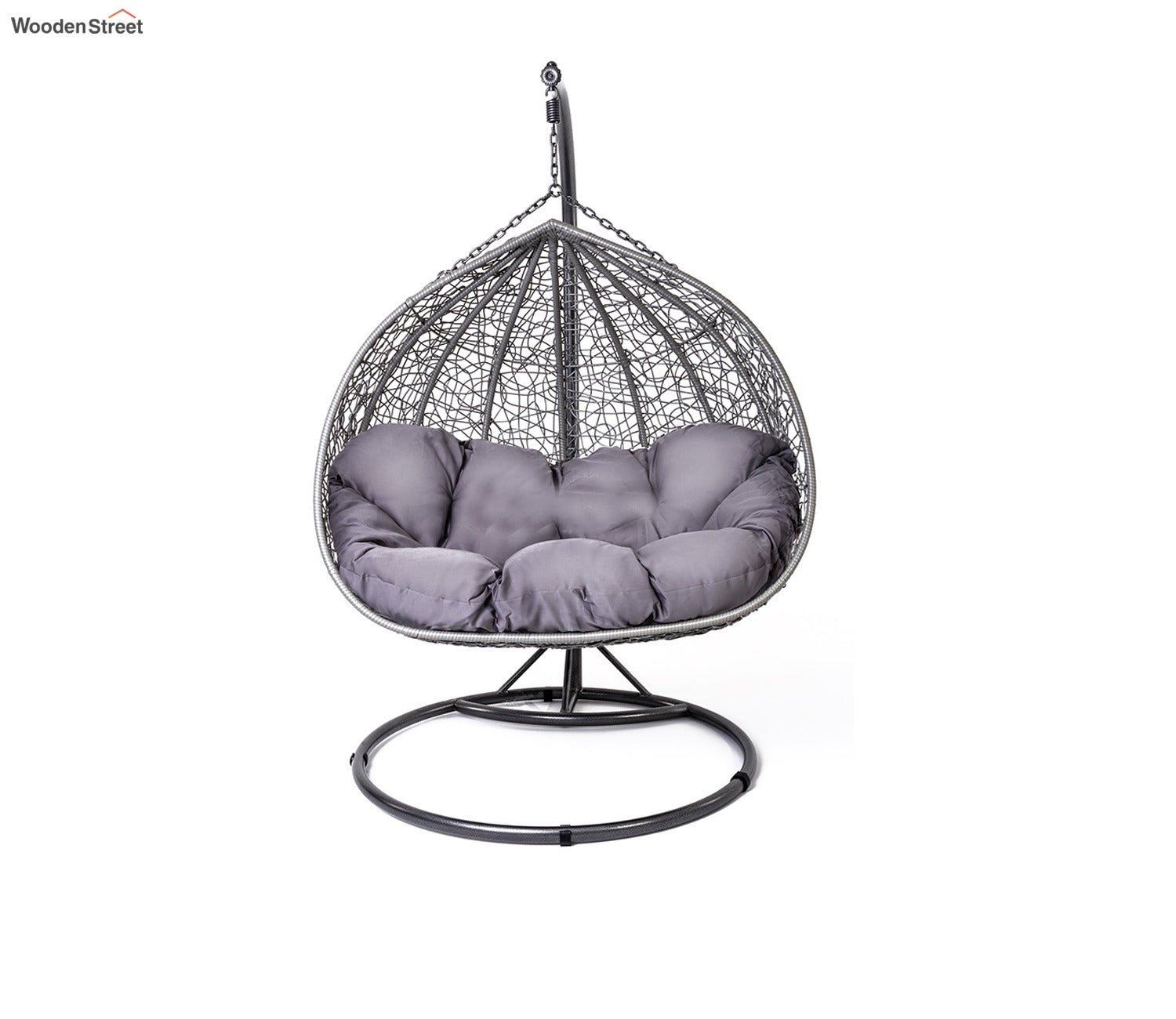 Grey Colour 2 Seater Swing