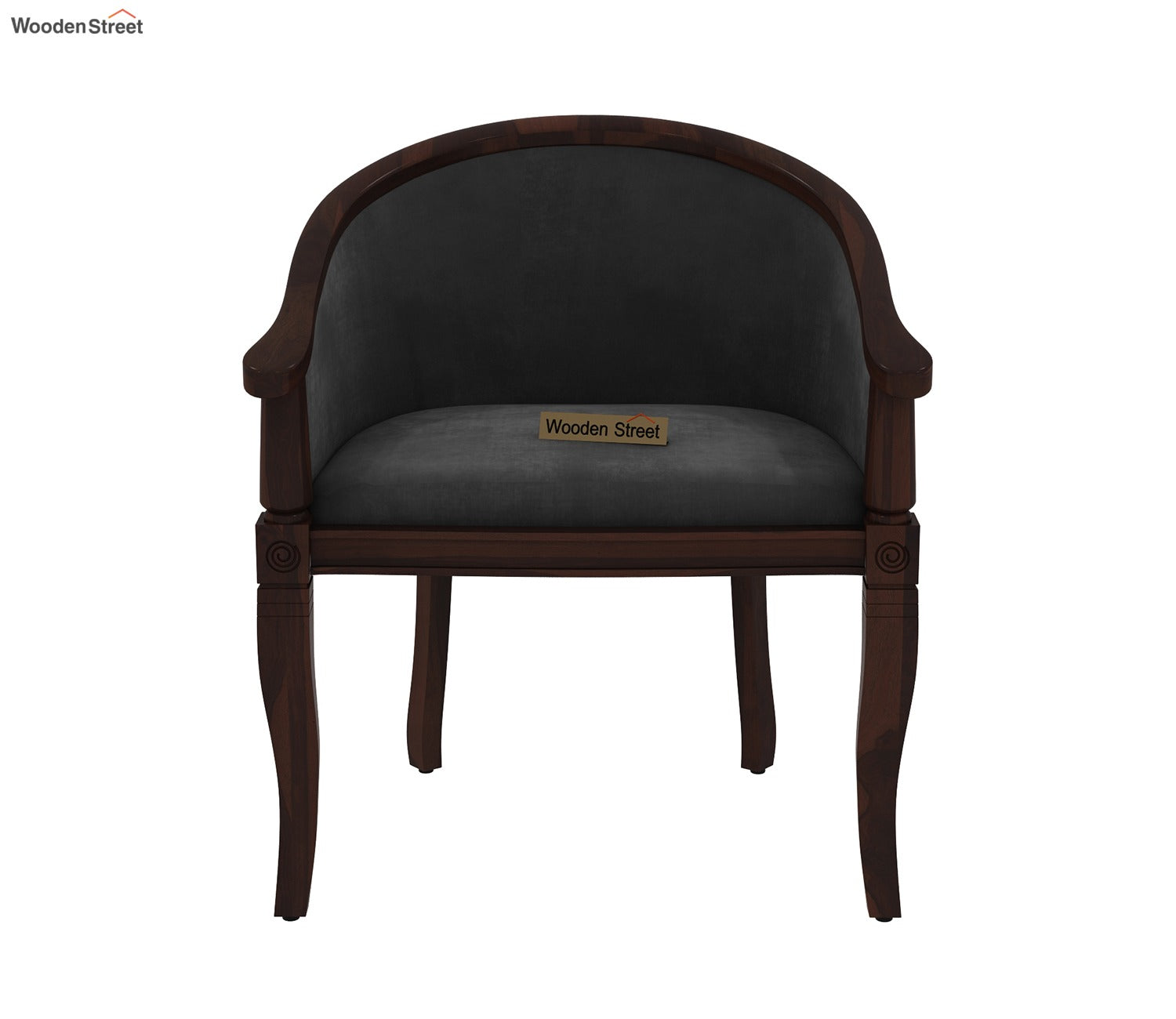 Arctic 2 Seater Sheesham Wood Balcony Set (Walnut Graphite Grey)