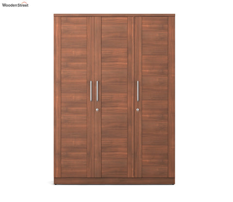 Kosmo Grace 3 Door Wardrobe (Exotic Teak Finish)