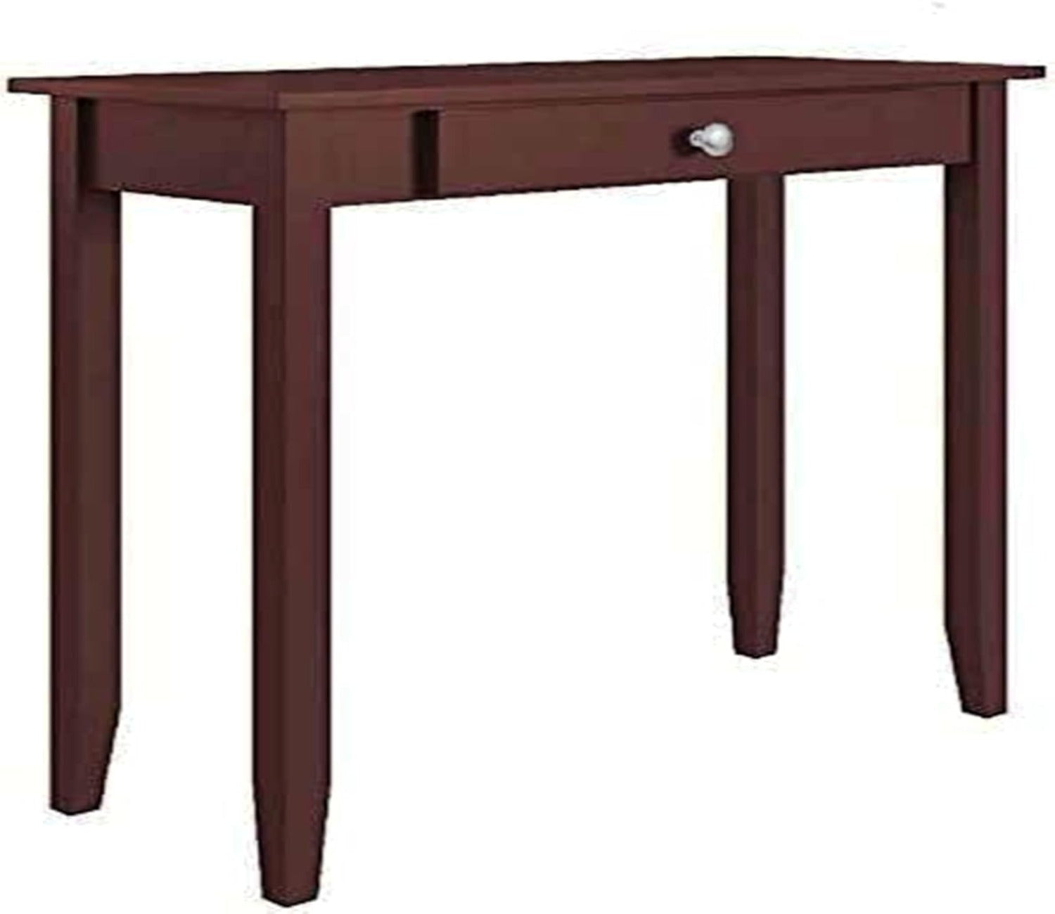 Natural Drawer Wooden Partition Leave Design Console Table