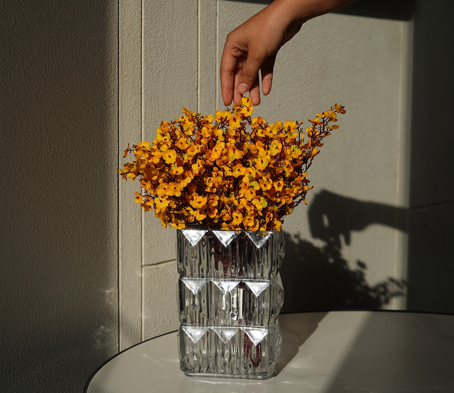 Opulent Glass Vase