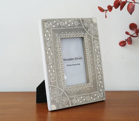 Ira Traditional Designer Hand Painted Wooden Photo Frame