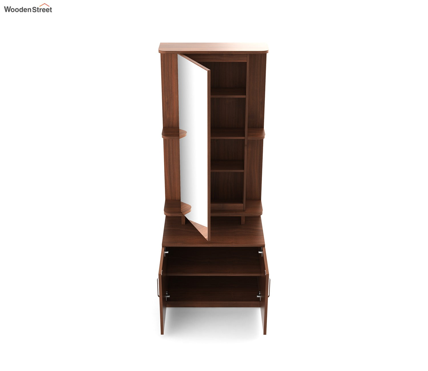 Kosmo Ora Engineered Wood Dressing Table (Natural Finish)