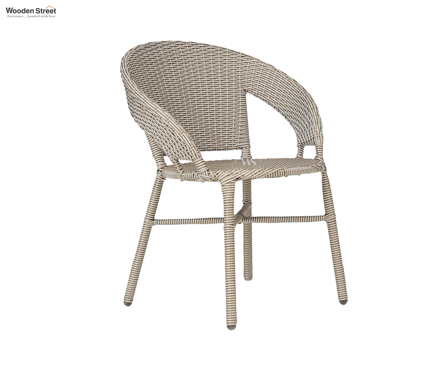 Veneto 4 Seater Outdoor Set (Golden White)