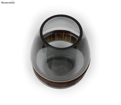 Botanic Wonders Glass Vase (Black, S)