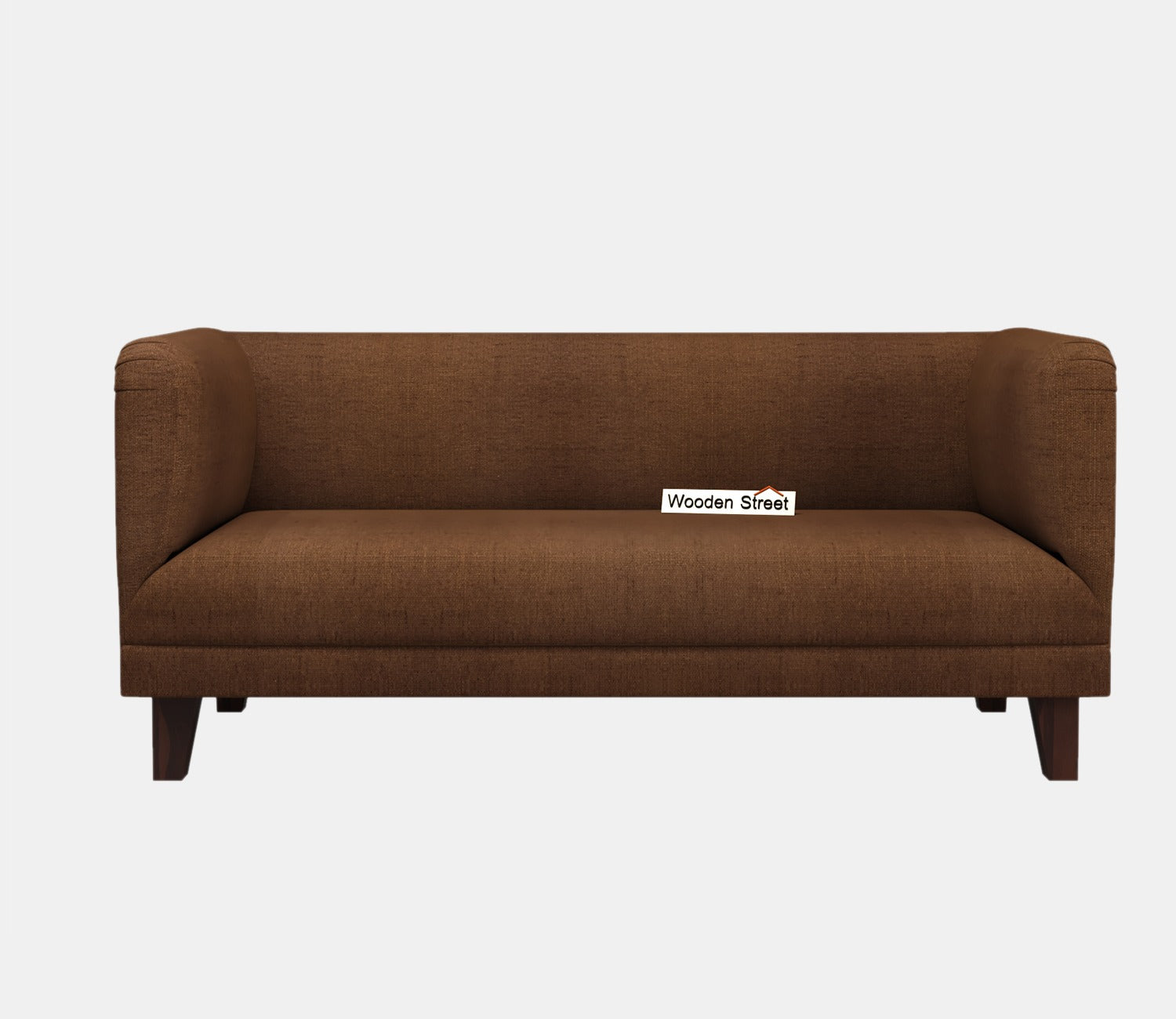 Dexter 3 Seater Fabric Sofa (Cotton, Mocha Brown)