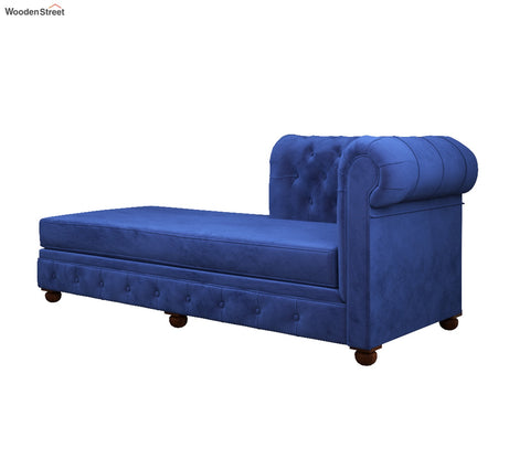 Henry Chaise Lounge (Indigo Blue)