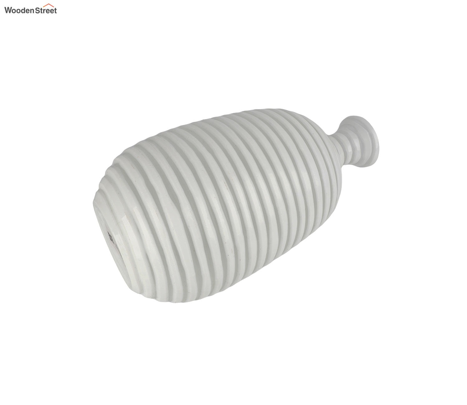 Petal Nest Vase Glass (White)