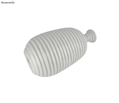 Petal Nest Vase Glass (White)