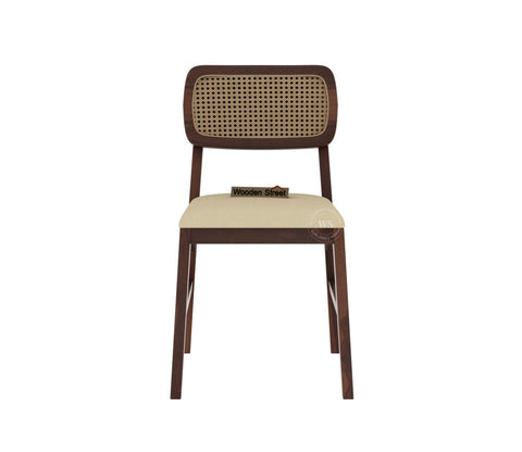 Trois Dining Chairs - Set of 2 (Walnut Finish)
