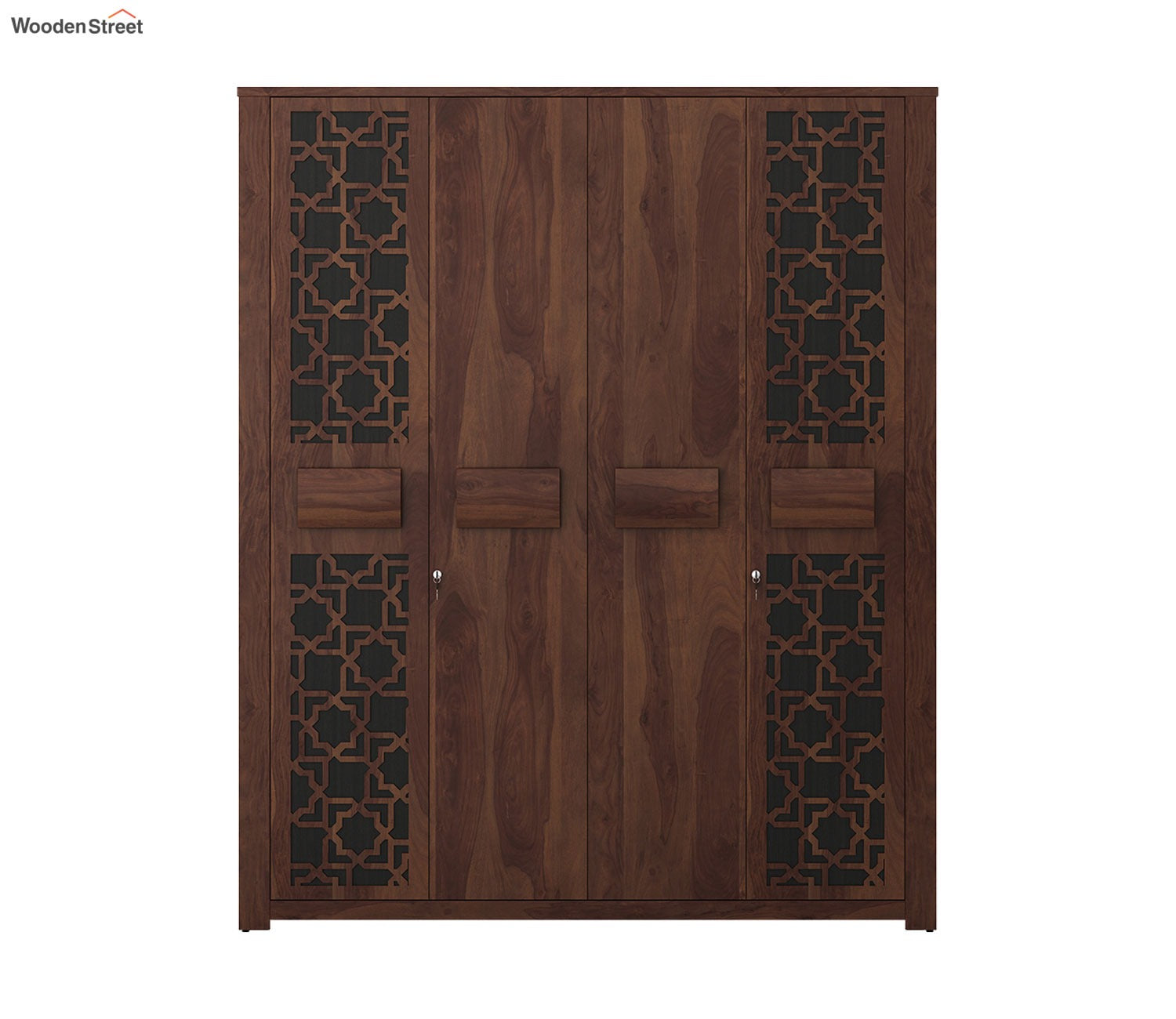 Kosmo Artisan 4 Door Engineer Wood Wardrobe