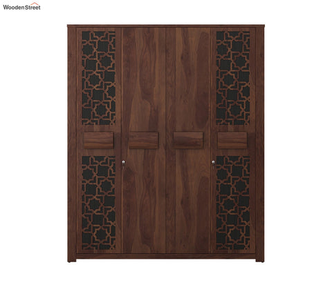 Kosmo Artisan 4 Door Engineer Wood Wardrobe