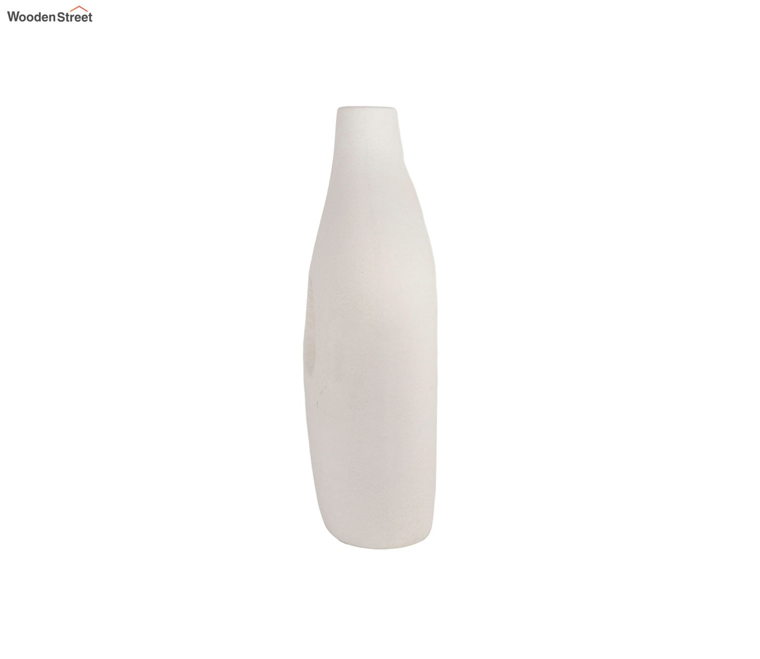 Tranquil Pot Ceramic Vase (White, L)