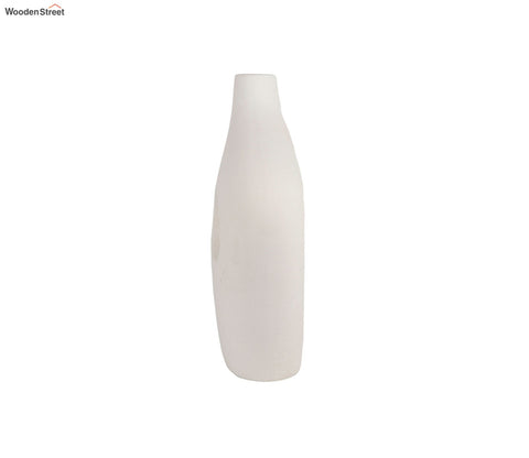 Tranquil Pot Ceramic Vase (White, L)