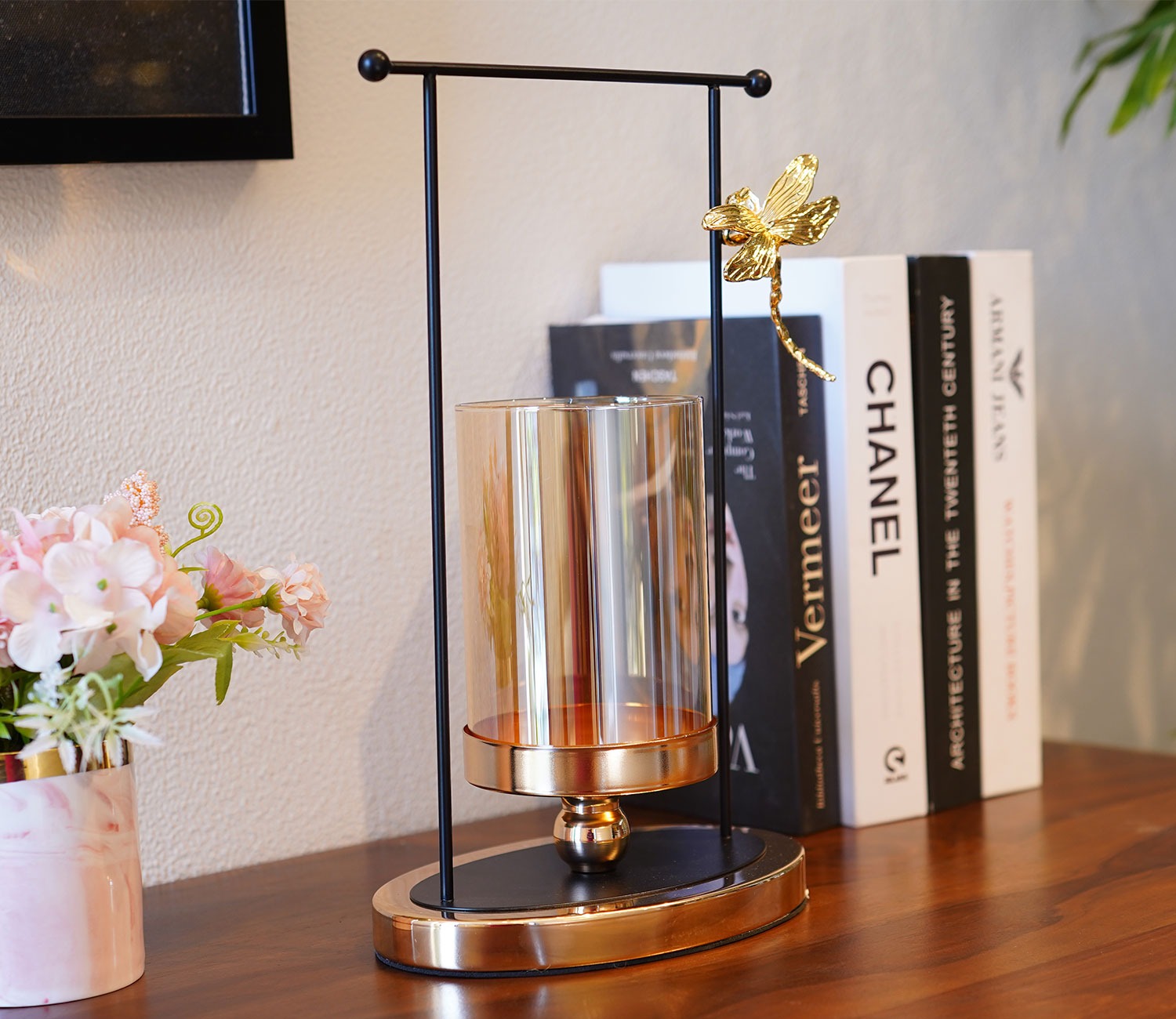 Harmonious Journeys Console Table Decor And Vase