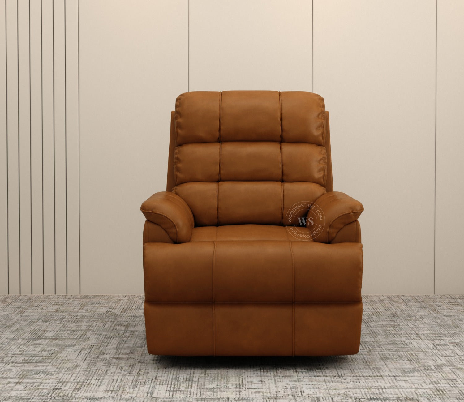 Valencia Motorized Recliner Sofa (Clay Brown)