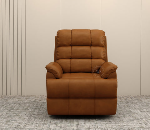 Valencia Motorized Recliner Sofa (Clay Brown)