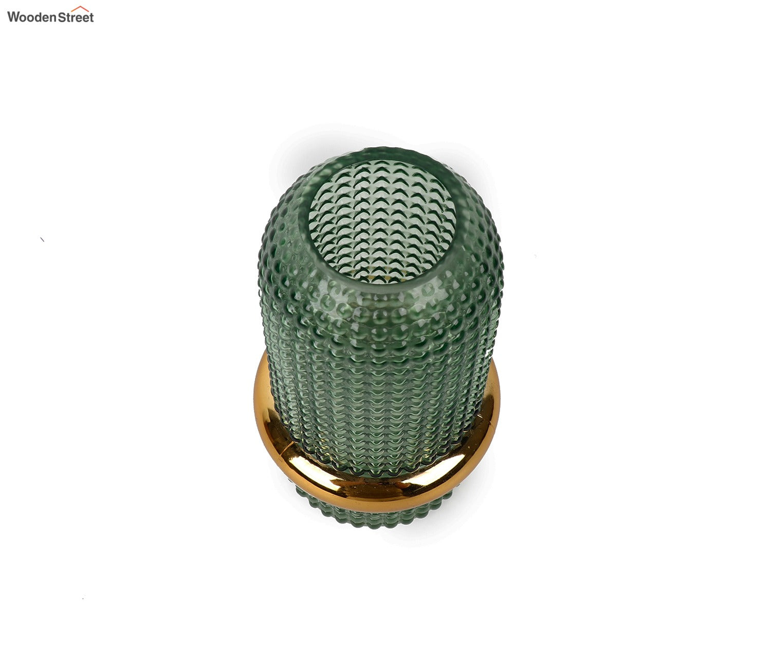 Bloom Box Glass Vase (Green, M)