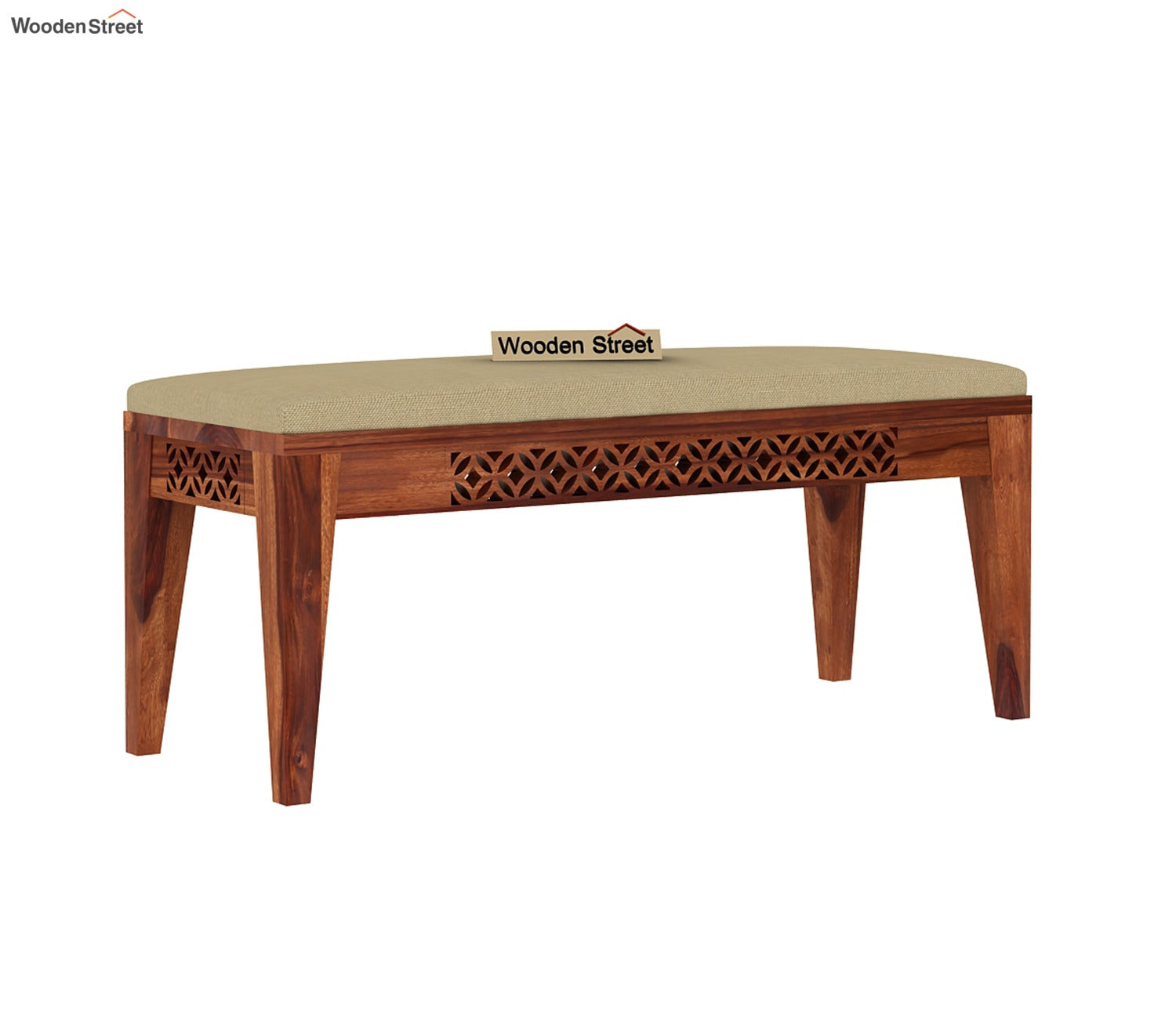 Cambrey Bench without Backrest (Honey Finish)