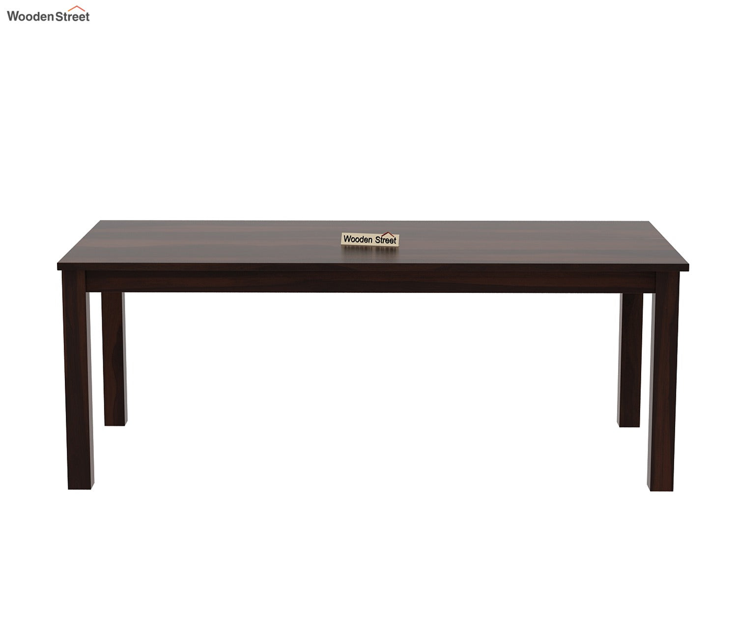 Janet 8 Seater Dining Table (Walnut Finish)