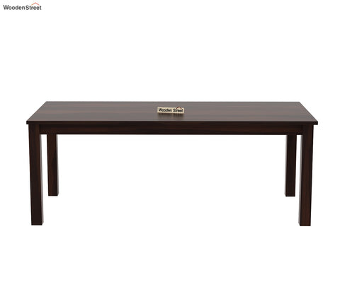Janet 8 Seater Dining Table (Walnut Finish)