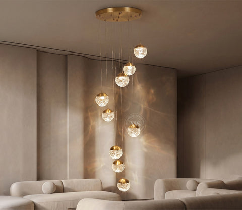 Catch Your Dreams Pendant Lamp - 9 Beads
