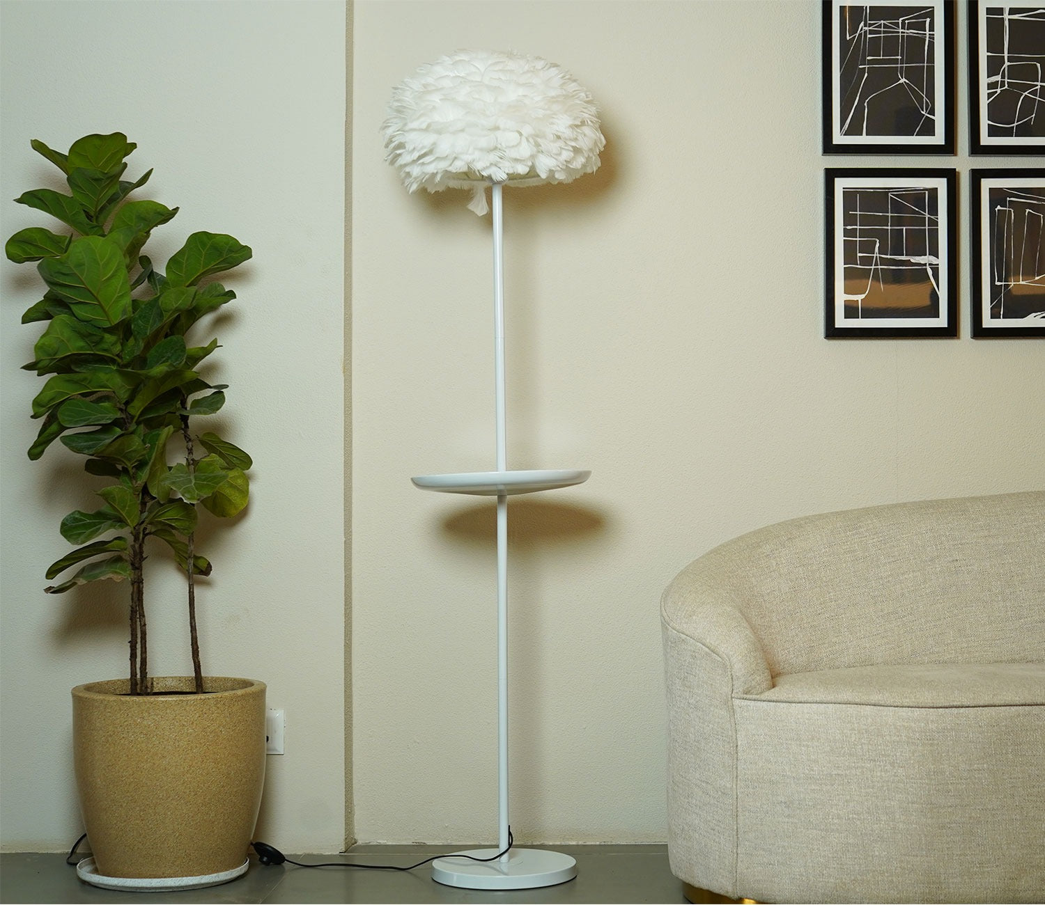 Alisio Shelf Floor Lamp