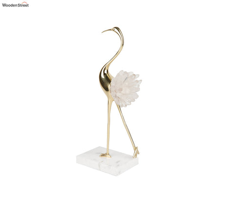 White Wonders Crane Table Decor Figurine (M, White)