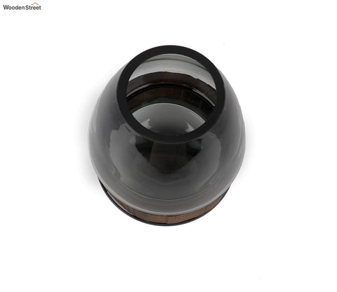 Botanic Wonders Glass Vase (Black, L)