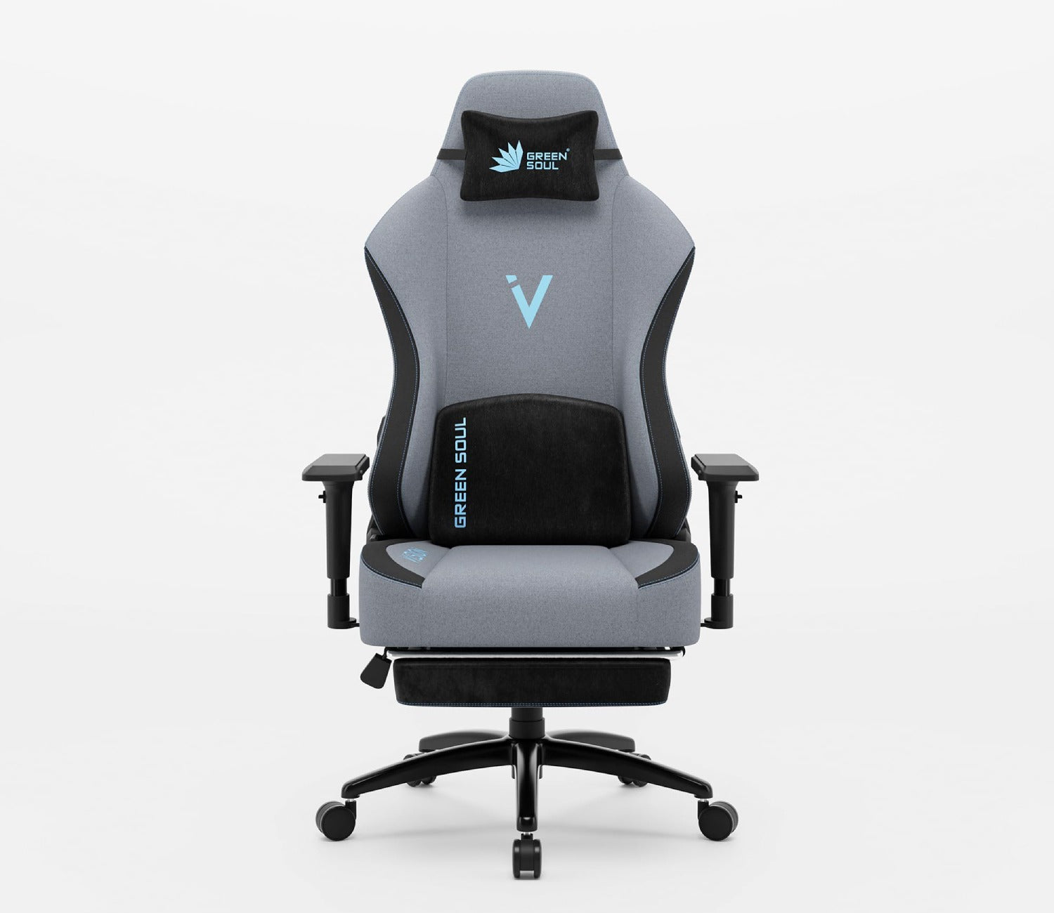 Vision Pro Multi-Functional Ergonomic with Footrest (Blue)