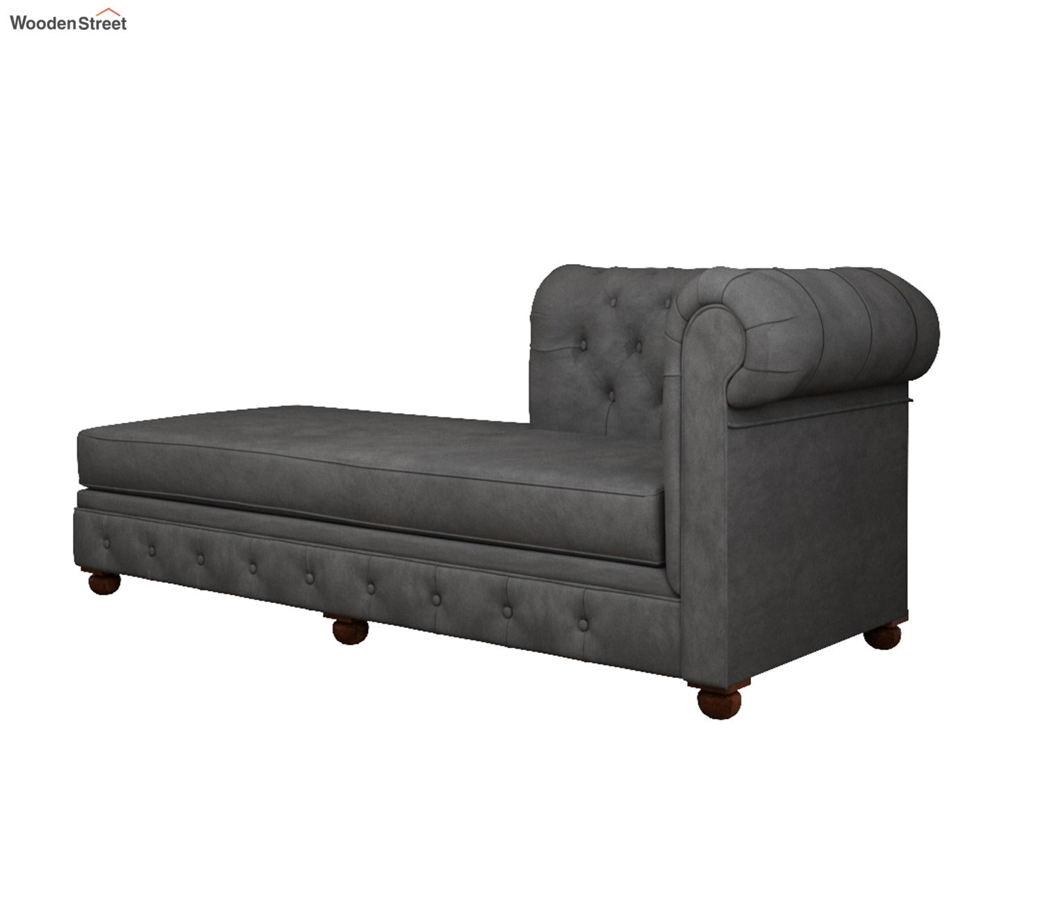Henry Chaise Lounge (Graphite Grey)