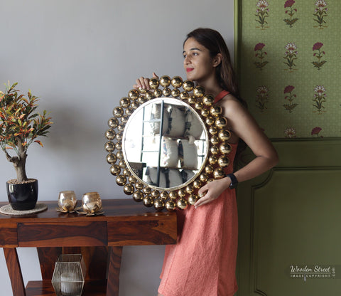 Scalo Metal Mirror with Frame