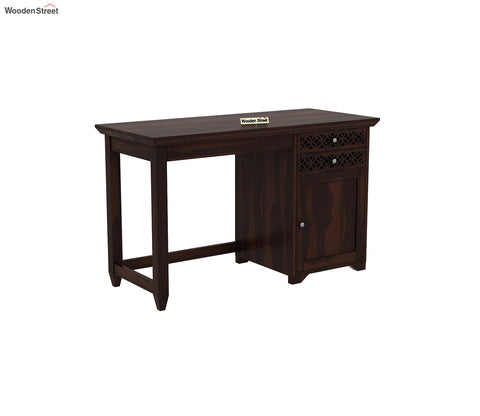 Cambrey Office Table (Walnut Finish)