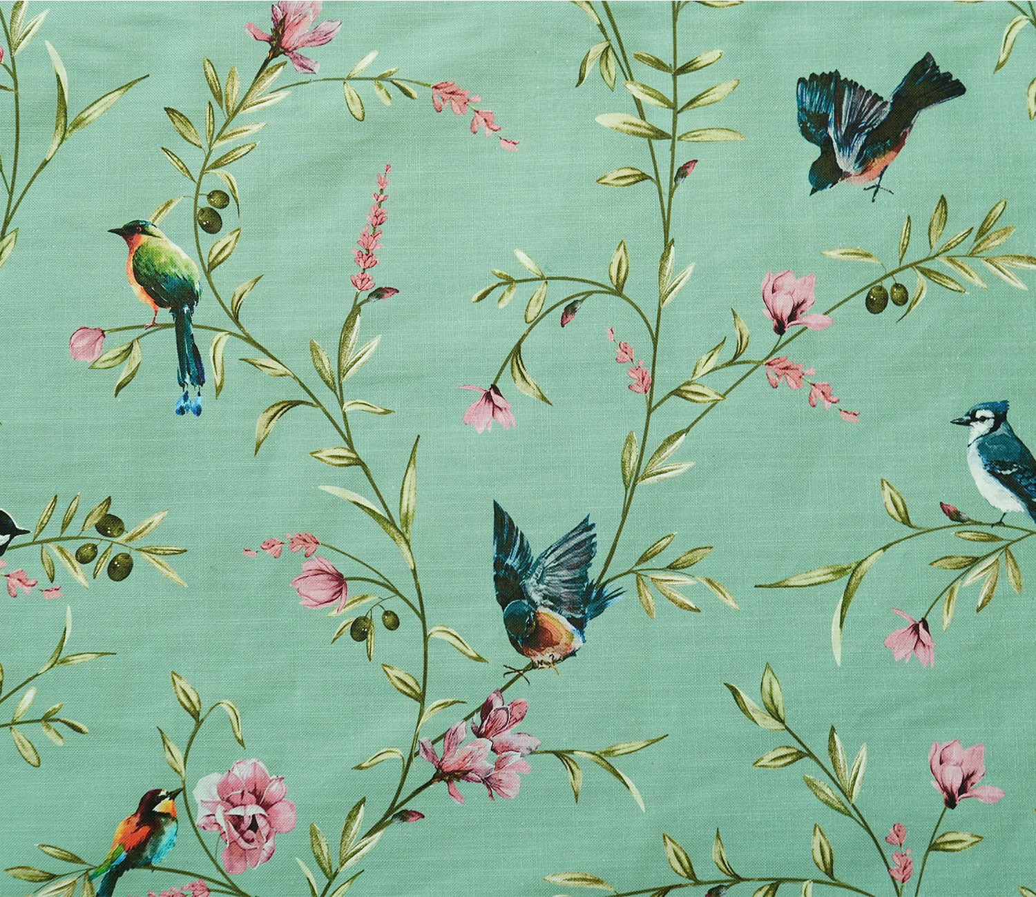 Joan Wingback Chair (Cotton, Bubble Robins)