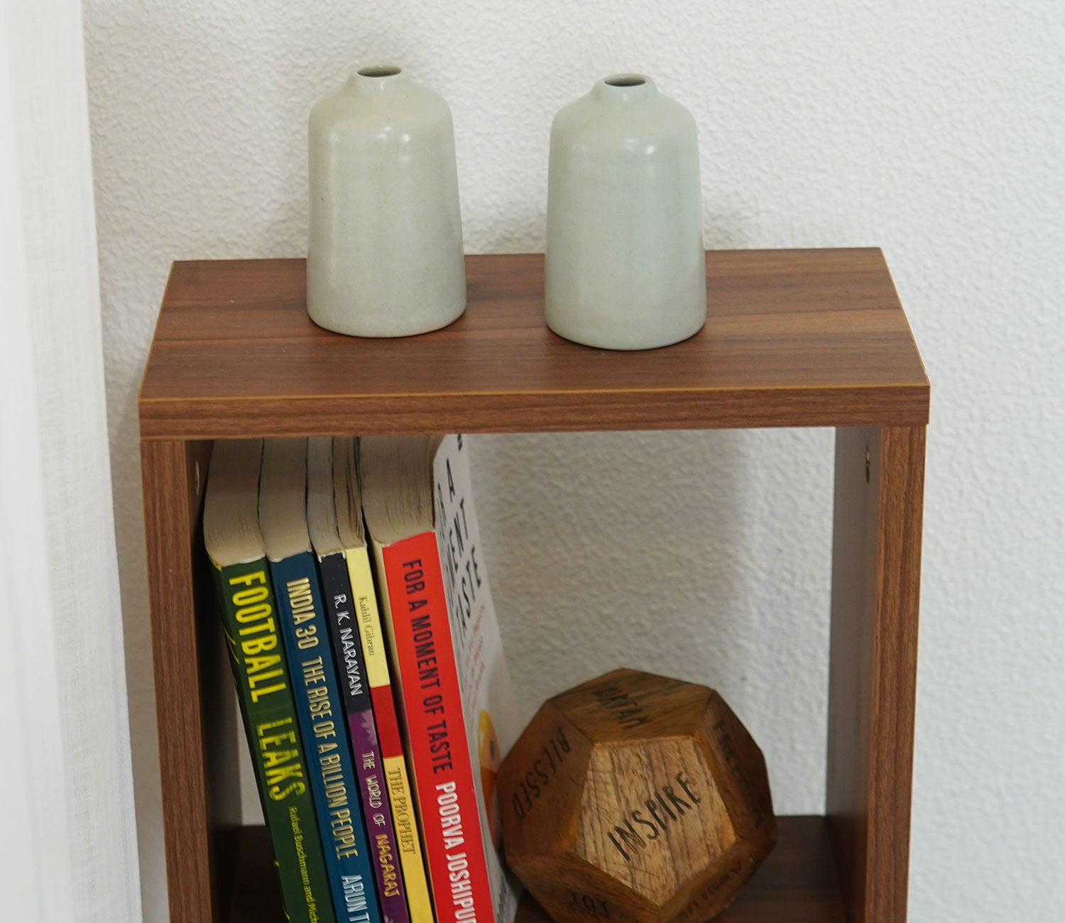 Canny Book Shelf (Exotic Teak Finish)